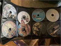 Large cd case with dvds and computer discs + or -