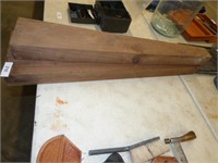 2- 3" THICK PIECES OF WALNUT LUMBER