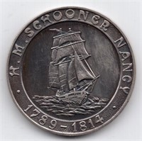 HM Schooner Nancy Silver Medal