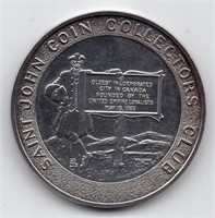 1969 Saint John Coin Club Silver Medal