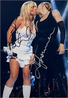 Autograph COA Madonna Britney Photo