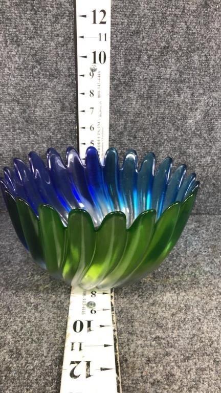 decorative glass bowl