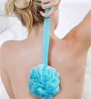 R3070  Torubia Bath Body Brush - Long Handle, Blue