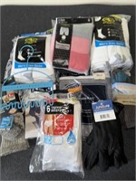 Men’s socks, Briefs, Boxer briefs