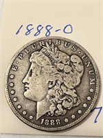 1888-O MORGAN SILVER DOLLAR