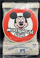 Mickey Mouse Club Folding Padded TV Viewing Stool