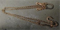 4 Chain rigging tool. Longest chains measure 11'.