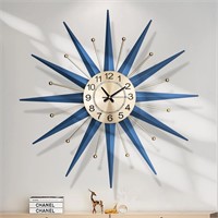 HAOWANJP Mid Century Modern 24in Clock