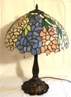 Stained Glass Lamp - 27" tall