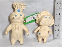 Pillsbury dough boy rubber figures