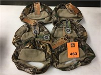 Lot of 6 Camo Winter Hats