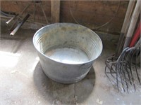 GALVANIZED WASH TUB