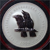 2004 Australia Dollar - Kookaburra 1 Ounce Silver
