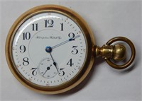 Gold Filled Hampden 17 Jewel Pocket Watch