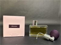 Prada Refillable Perfume Atomizer in Box