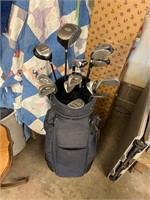 Golf club set Dunlop irons and woods