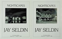 LOT 2 JAY SELDIN EXHIBITION POSTERS NJ NIGHTSCAPES
