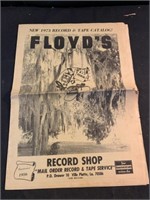 New 1973 record and tape catalog Floyds