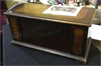 Radio box, 1925 David Grimes 5B baby grand duplex