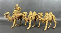 Three Vintage Fontanini Nativity Camels *Italy