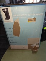 Single serve coffee maker (new)