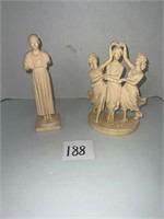 G.RUGGERI CARVED ART STATUES