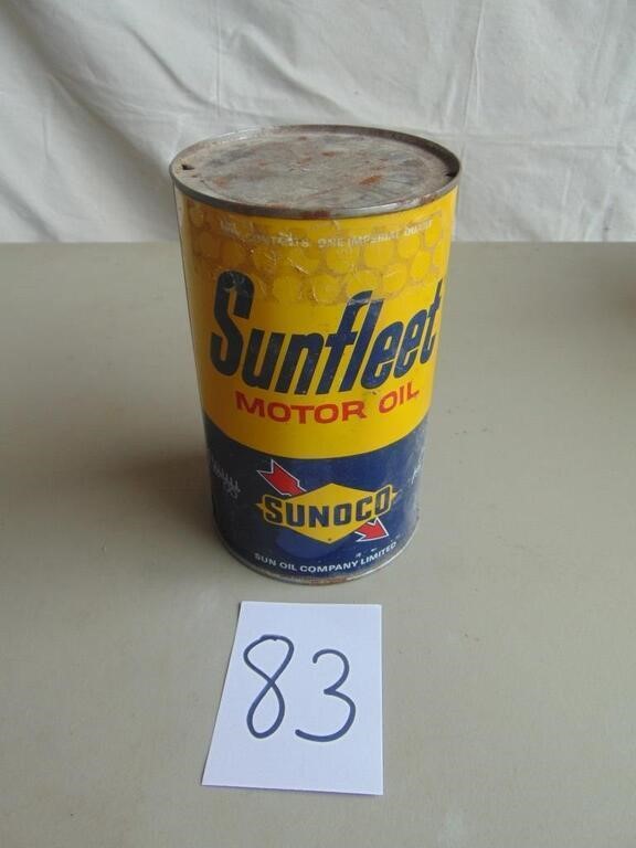 Sunfleet Motor Oil Can