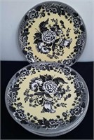 8 12.75-in Spode archive British flowers poppy