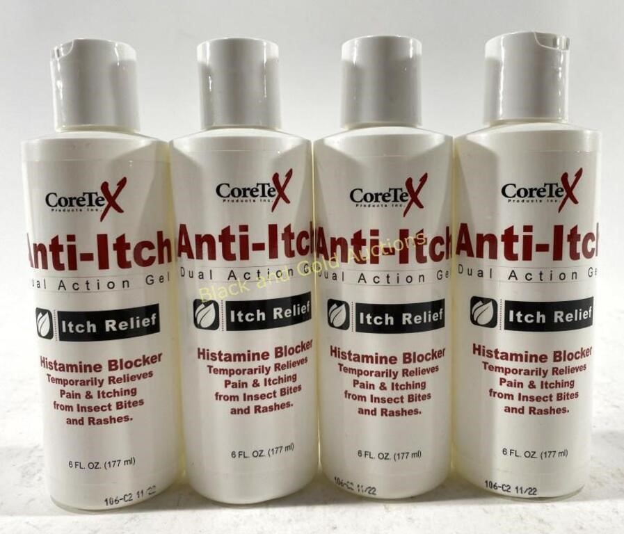 (4) NEW Anti-itch Cream