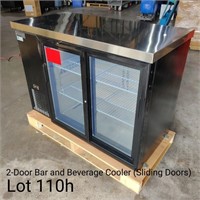 2-Door Bar & Beverage Cooler, DBB48-S2