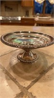 Rogers sterling silver compote bowl weighted 1940
