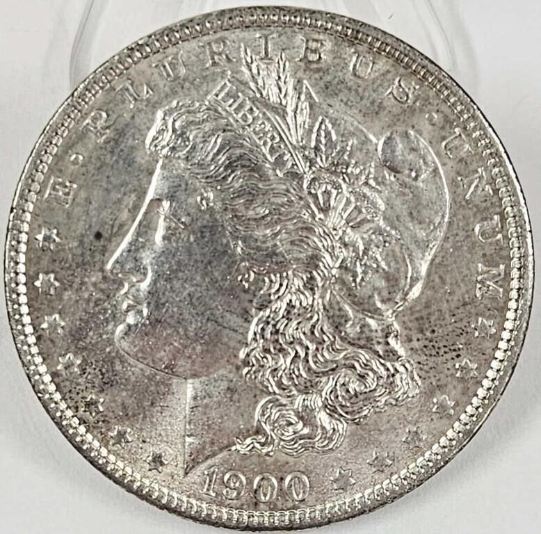 1900-O U.S. Morgan Silver Dollar XF/AU