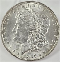 1896-P U.S. Morgan Silver Dollar UNC