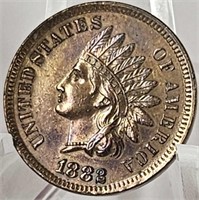 1882 U.S. Indian Head Cent BU