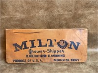 Vintage Wood Produce Sign