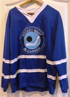 Hockey jersey.