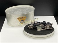 FOSSIL LIMITED EDITION FIGURAL MOTORCYCLE CLOCK