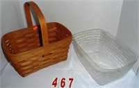 10928 Spring Basket with plastic liner