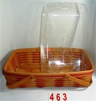 Large Rectangle Basket with plastic liner