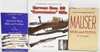 3 Books: German Gew. 88, Mauser Hardback, The Amer