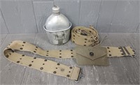 WWI Canteen w/ Belts