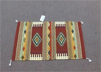 Native American style rug 24" x 36"