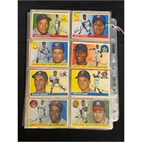 (87) 1955 Topps Baseball Cards Good-vg