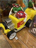 M&M in hot rod