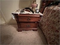 TWO DRAWER NIGHTSTAND- VERY GOOD CONDITION