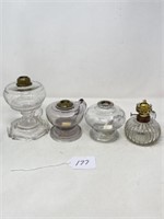 4 Finger Oil Lamps