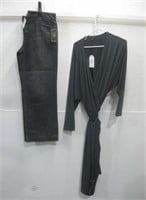 NWT Designer Jeans Sz 14 & Dress Sz L