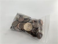 1 1/2 Pounds of foreign coins