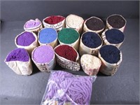 Lot of Rug Yarn - Several Different Colors