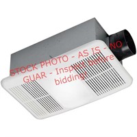 Utilitech ventilation fan with light